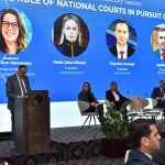 Kryetari Rexhepi në Konferencën e KE-së, flet për rolin e gjyqësorit në mbrojtje të të drejtave të njeriut